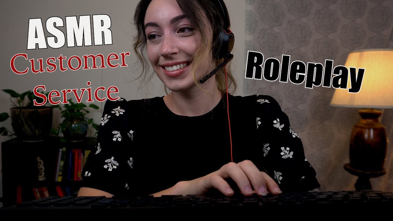 ASMR | ASMR Customer Service Roleplay (Soft Spoken, Typing, Tapping)