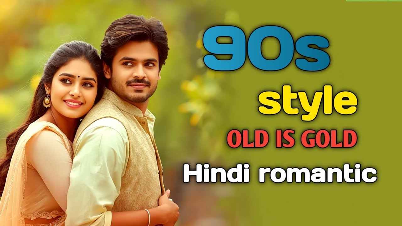90s Romantic Hindi Song 💖 Old Bollywood Love Melody | Evergreen Track