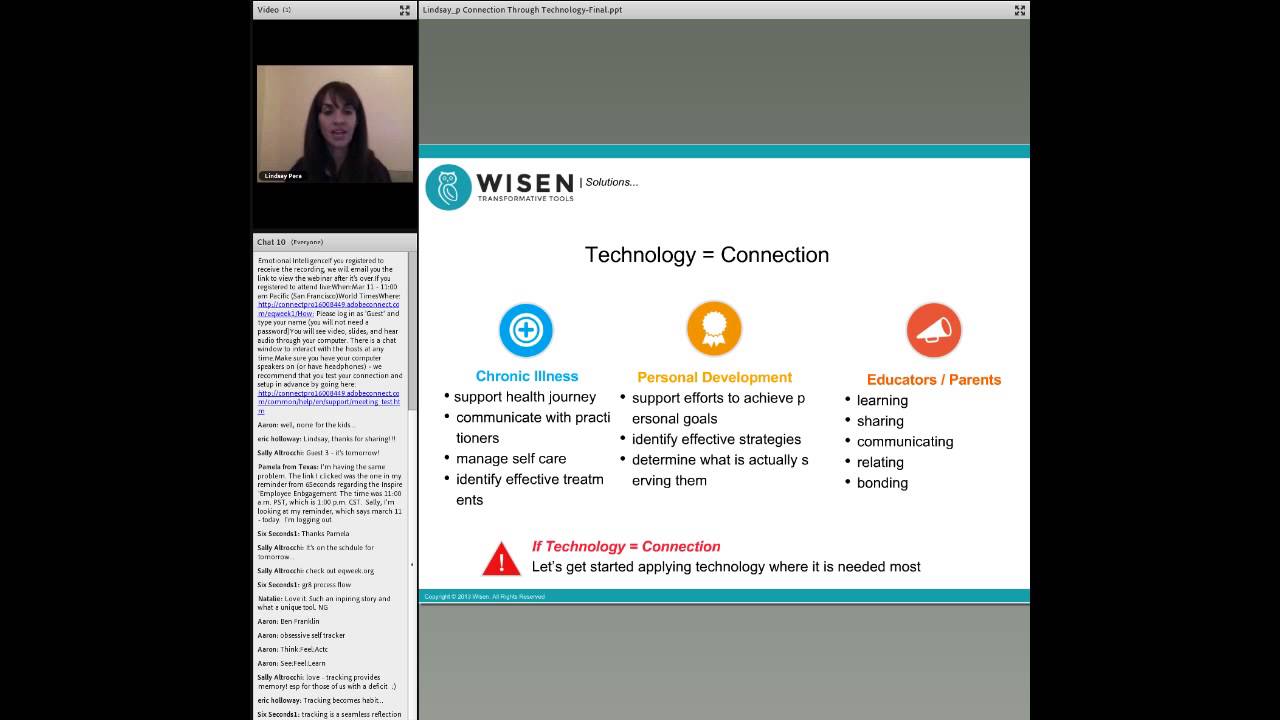 Webinar: Human Connection through Technology