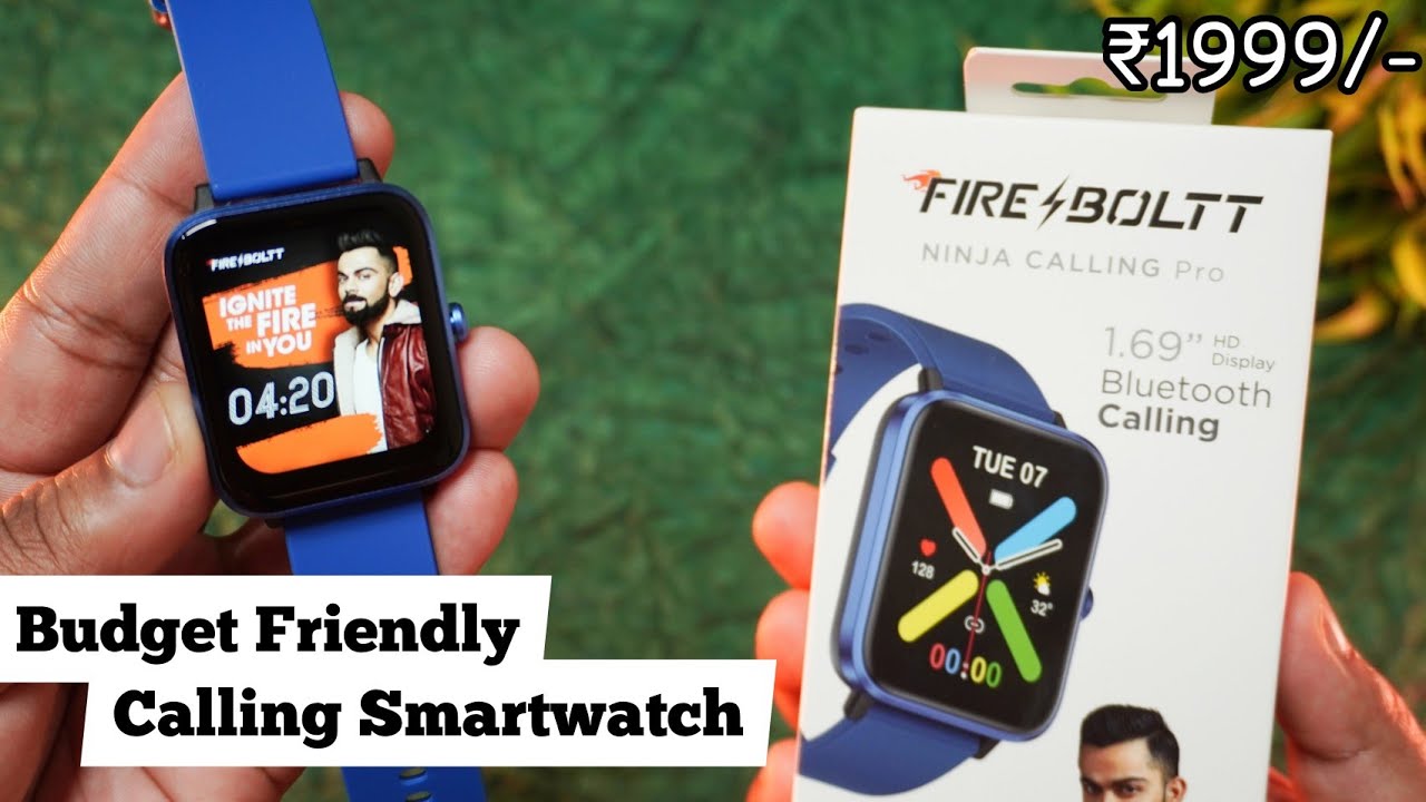 Fire Boltt Ninja Calling Pro Unboxing & Review - Best Budget Calling Watch for ₹1999?