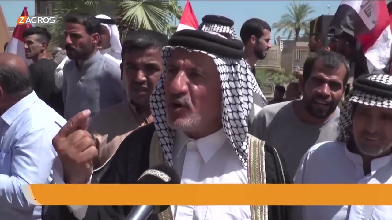 بابل.. أهالي قرية الخاتونية يتظاهرون للمطالبة بإيجاد حلول احتجاجاً على جفاف الأنهار
