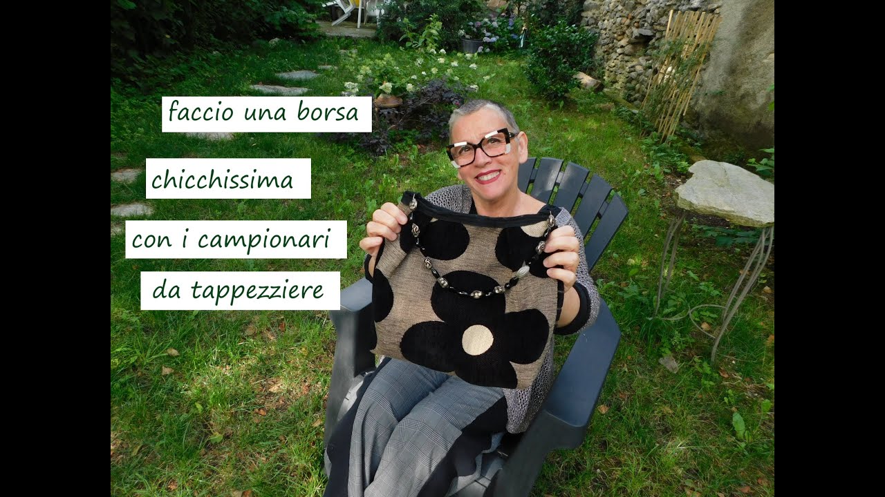 Faccio una borsa chic con i campionari di tessuto
