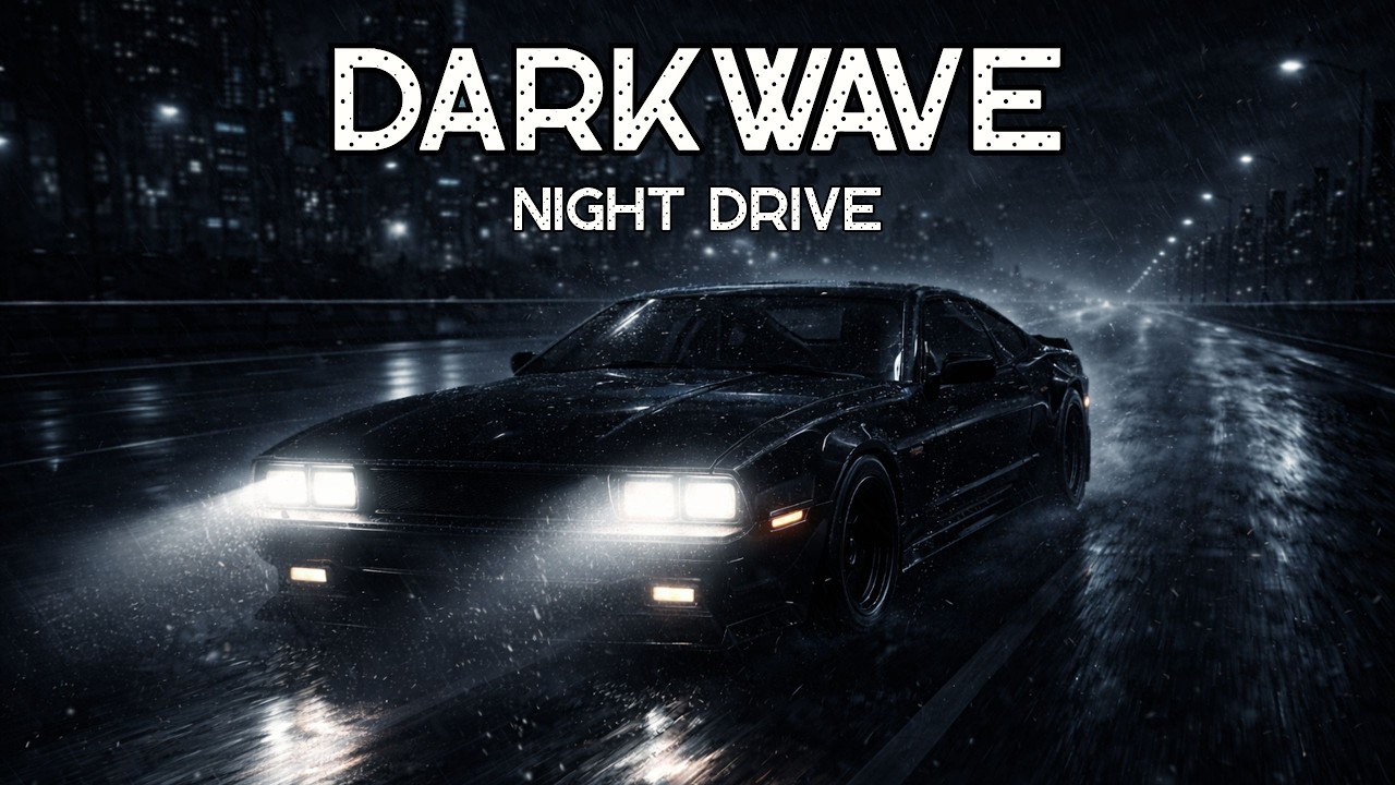 🔴 Night Drive Synthwave Radio 🌙 Darkwave / Retrowave Music Live