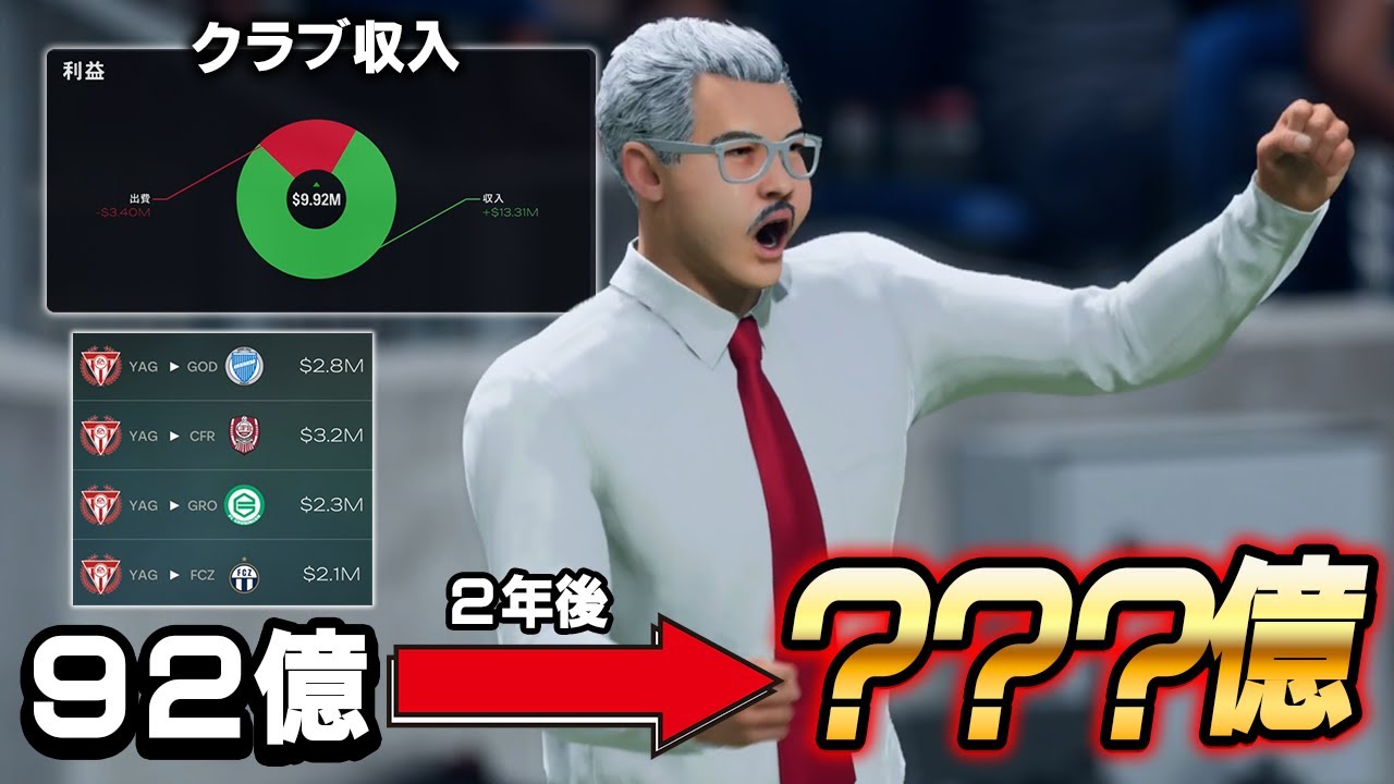 たったの２年でクラブ価値を数倍にもあげた敏腕監督【FC26】#１２