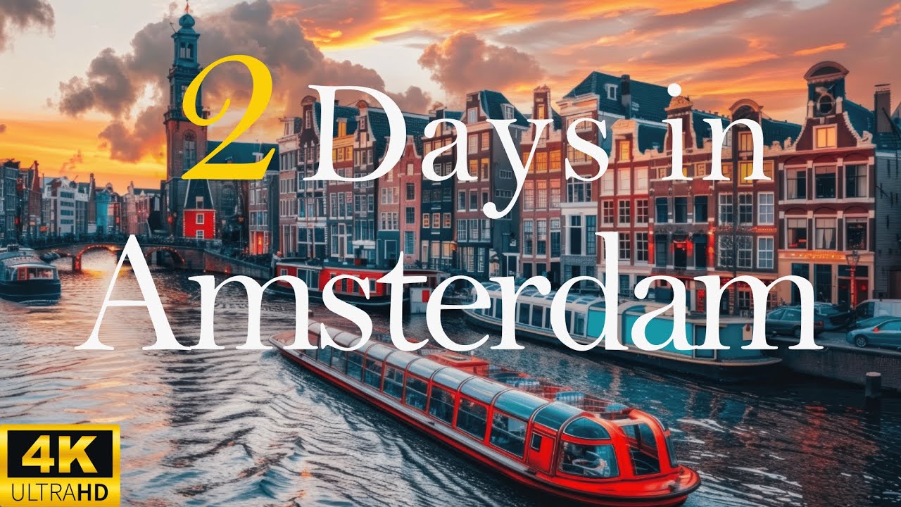 How to Spend 2 Days in AMSTERDAM Netherlands | 4k Video