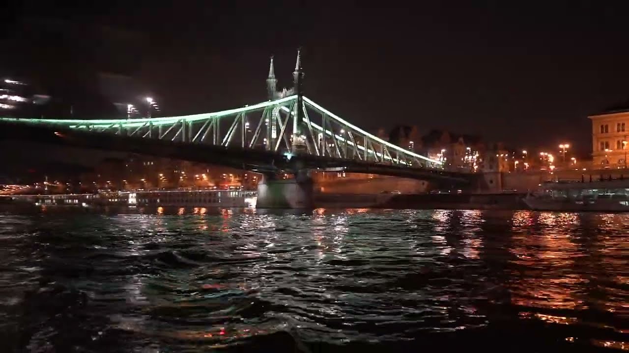 Budapest River Tour - Night Cruise on the Danube River! 🇭🇺