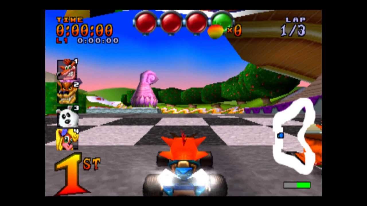Green Gem Cup - Crash Team Racing - 101% Playthrough (Part #59)