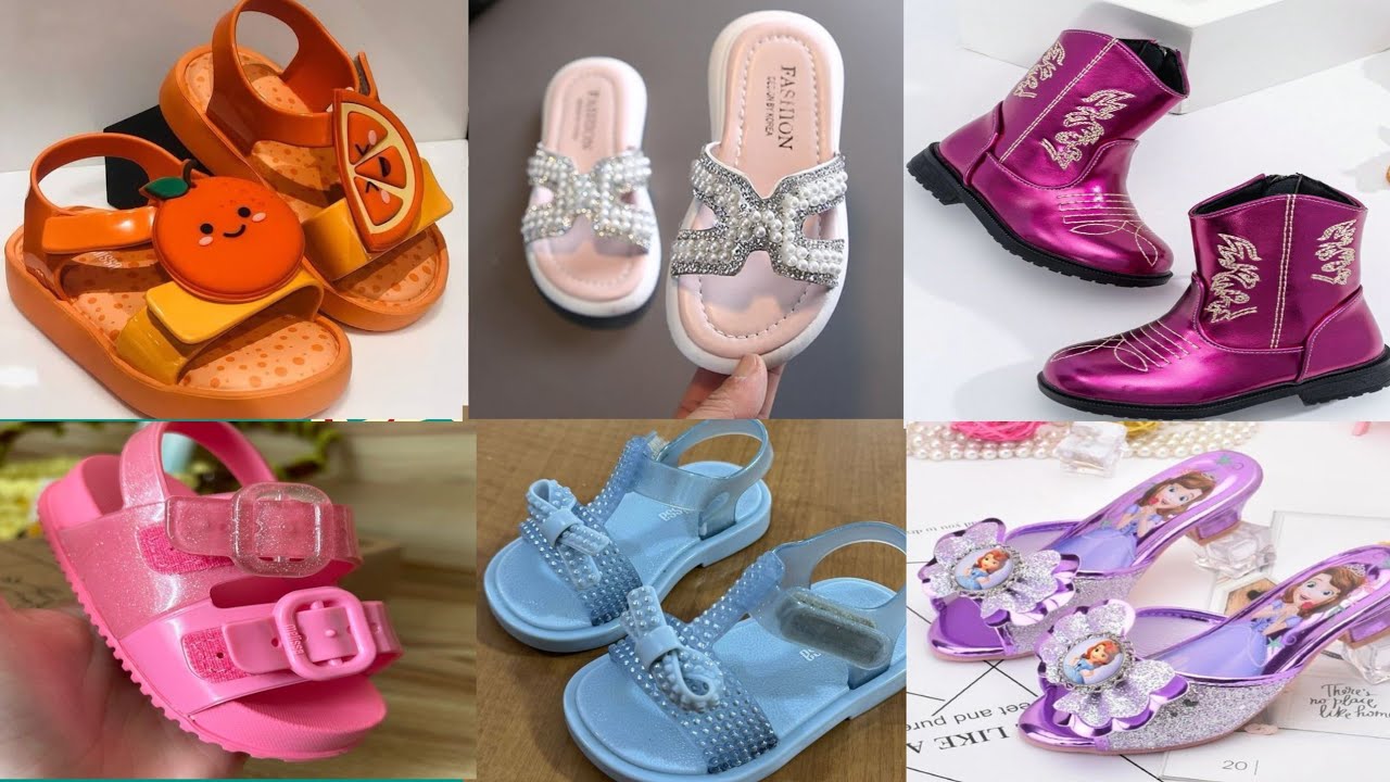Latest Baby Girl Shoes 2026 Baby Girl Sandals for EidStylish Eid Footwear for KidsBaby Girl Sandal