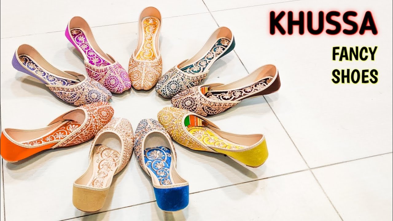 Handmade Pakistani Fancy Khussa Shoes | Girl Crazy For Colorful Traditional Khussa |2023|