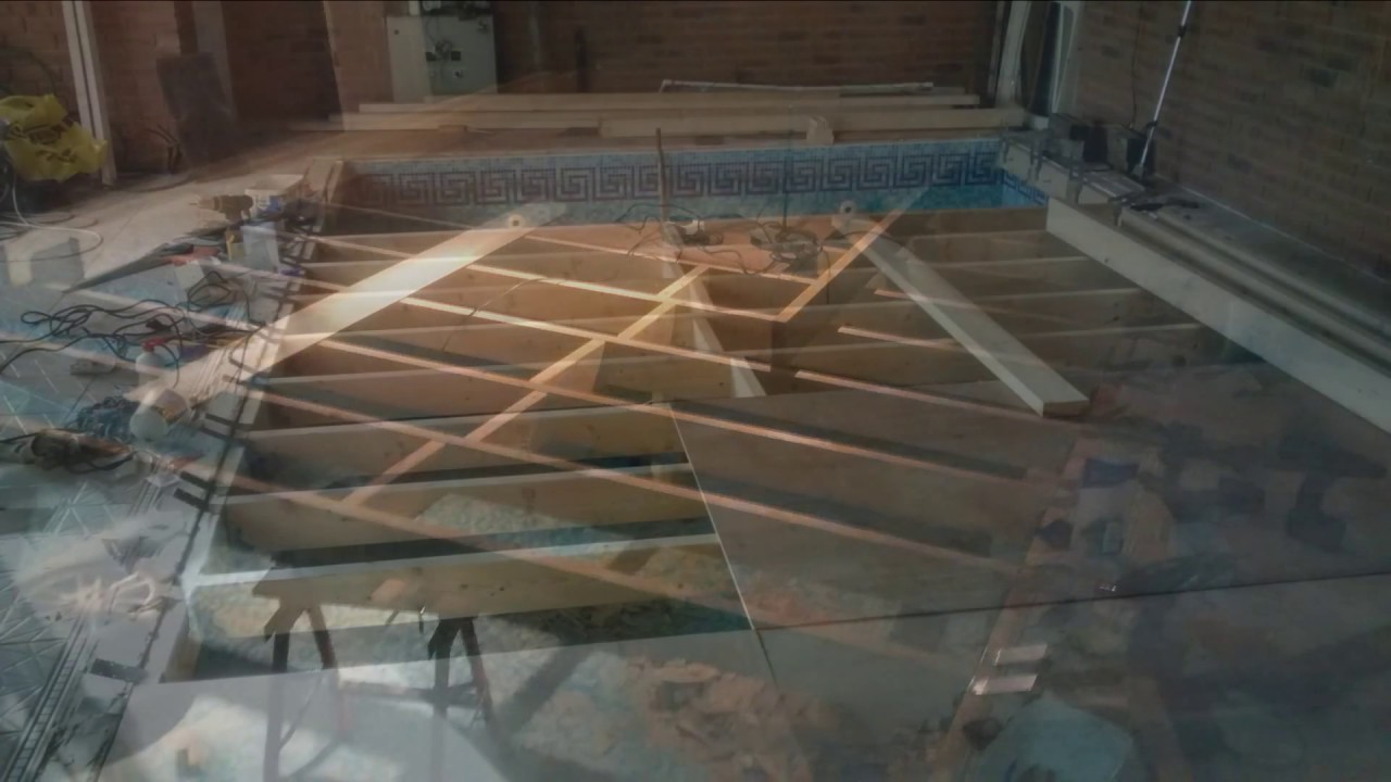 Putting a floor on my swimming pool