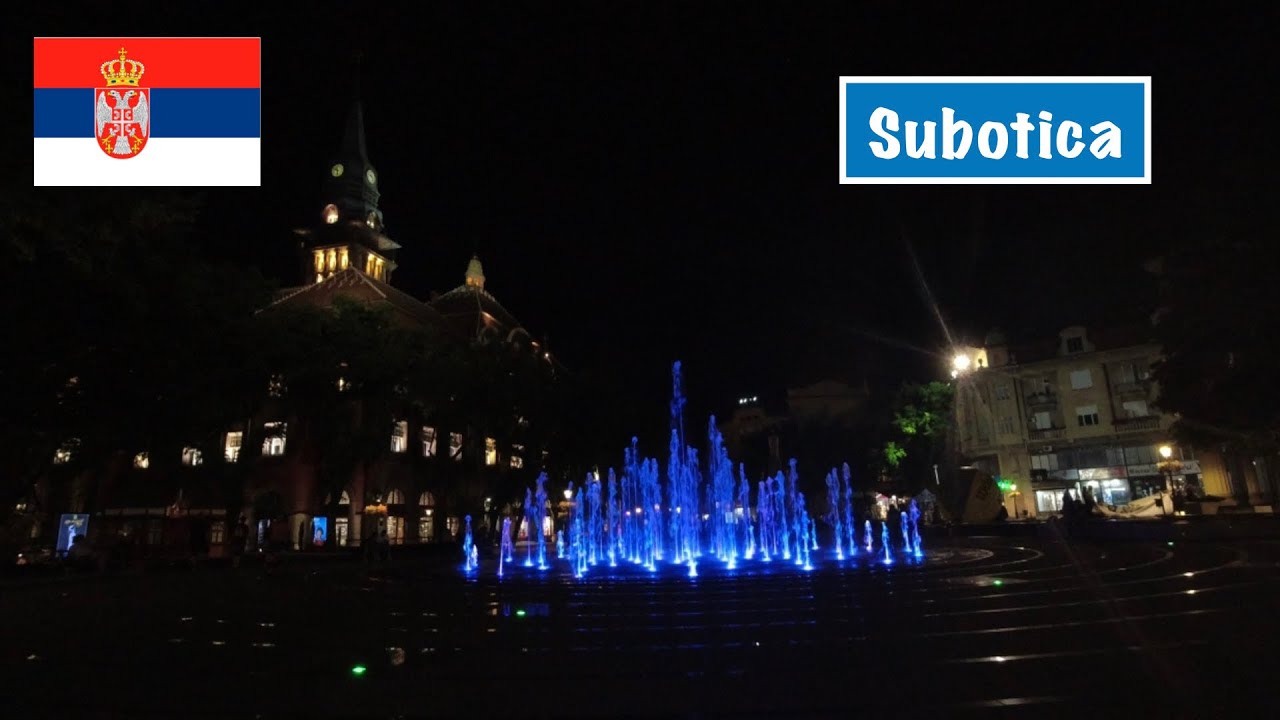 Subotica Walking Tour (night-time)