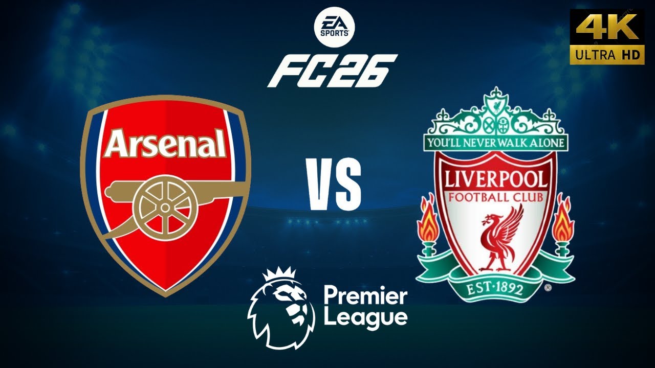 FC 26 - Arsenal vs Liverpool - Premier League 25/26 Full Match - PC [4K60]