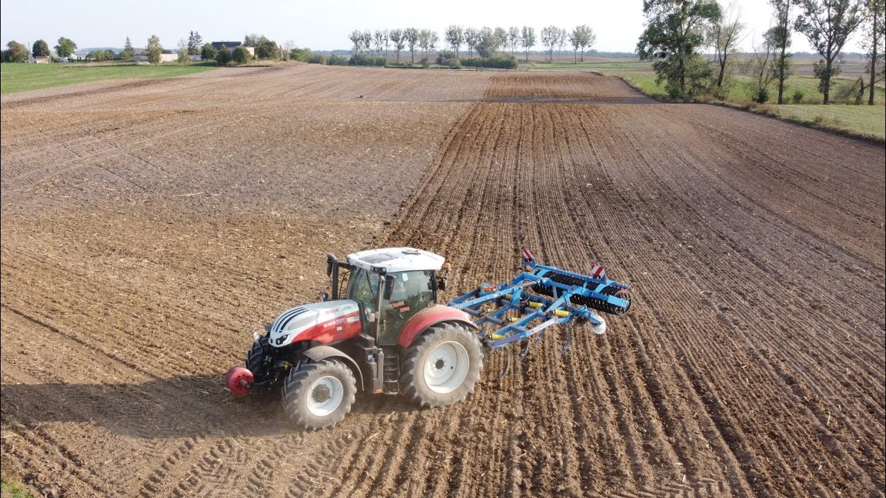 Ciężka Uprawa Bezorkowa Steyr Impuls 6165 CVT +Agro-Lift 3 Dynamic Pro | AMATECH