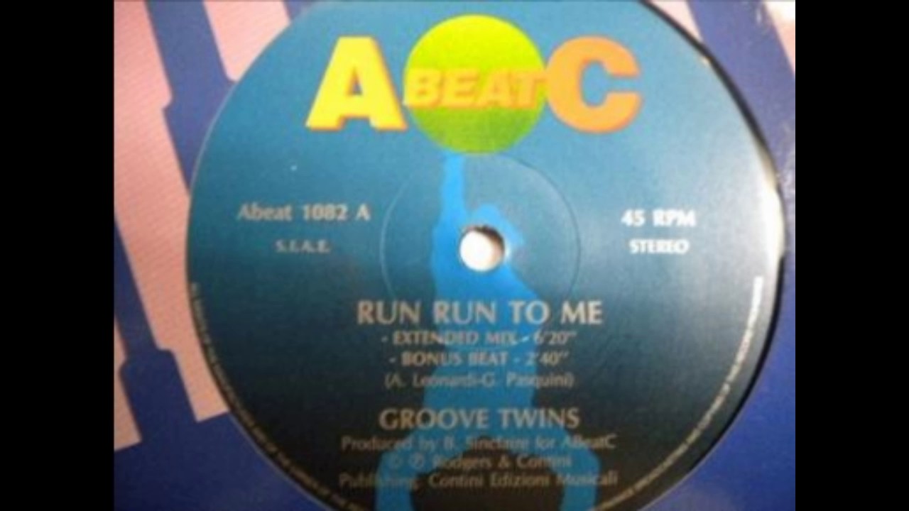 Groove Twins - Run Run To Me (Bonus Track)