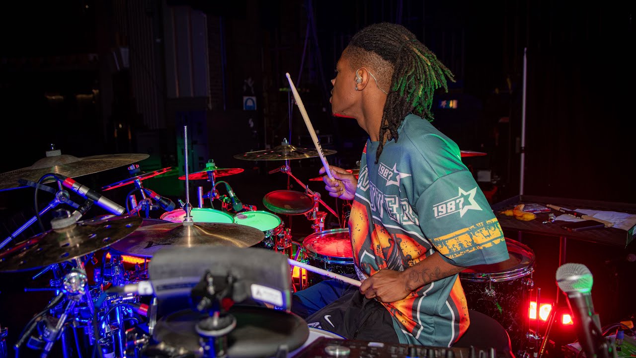 Hip Hop Drummer “ Sonic “  hears and plays  Polyphia for the first time !