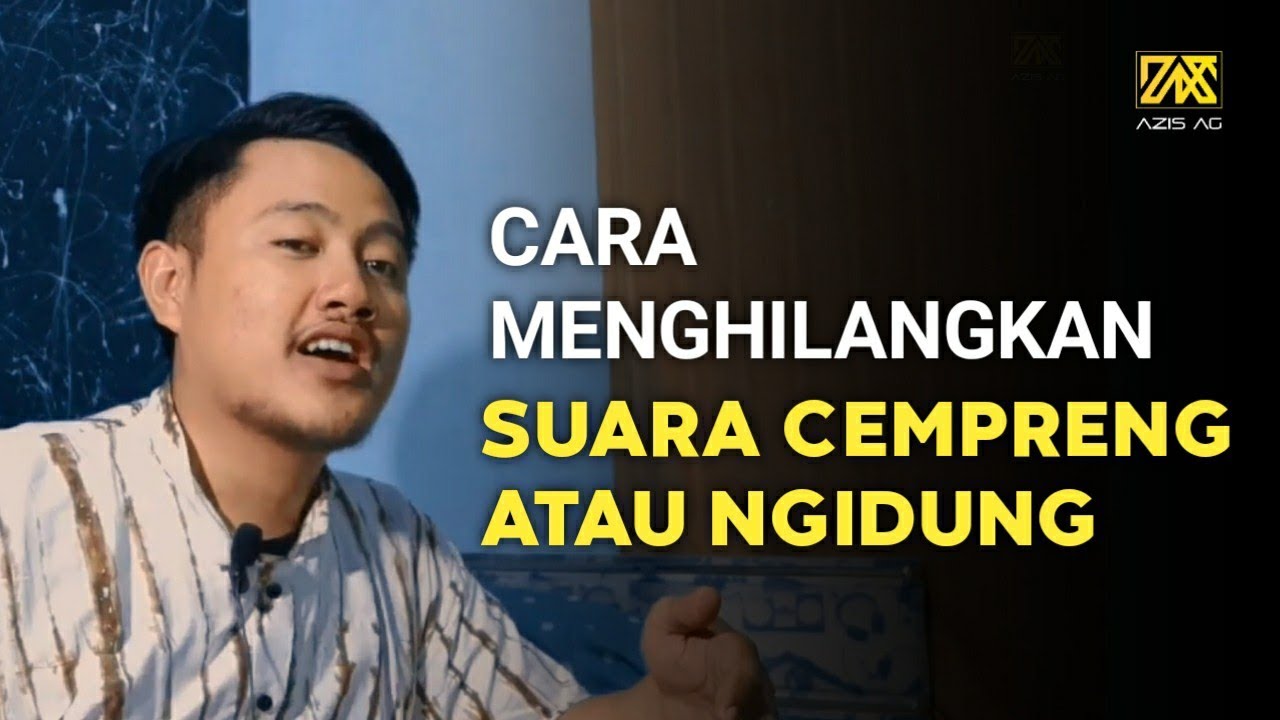 Cara Mudah Ngilangin Suara Cempreng / Ngidung
