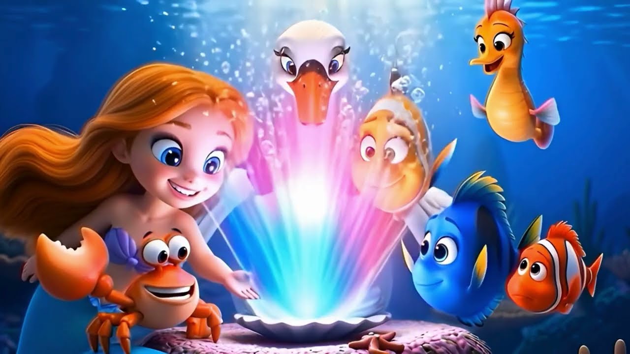 Эпизод 7: Тайна радужной раковины #дисней #история #русалка #сказкинаночь #ариэль
