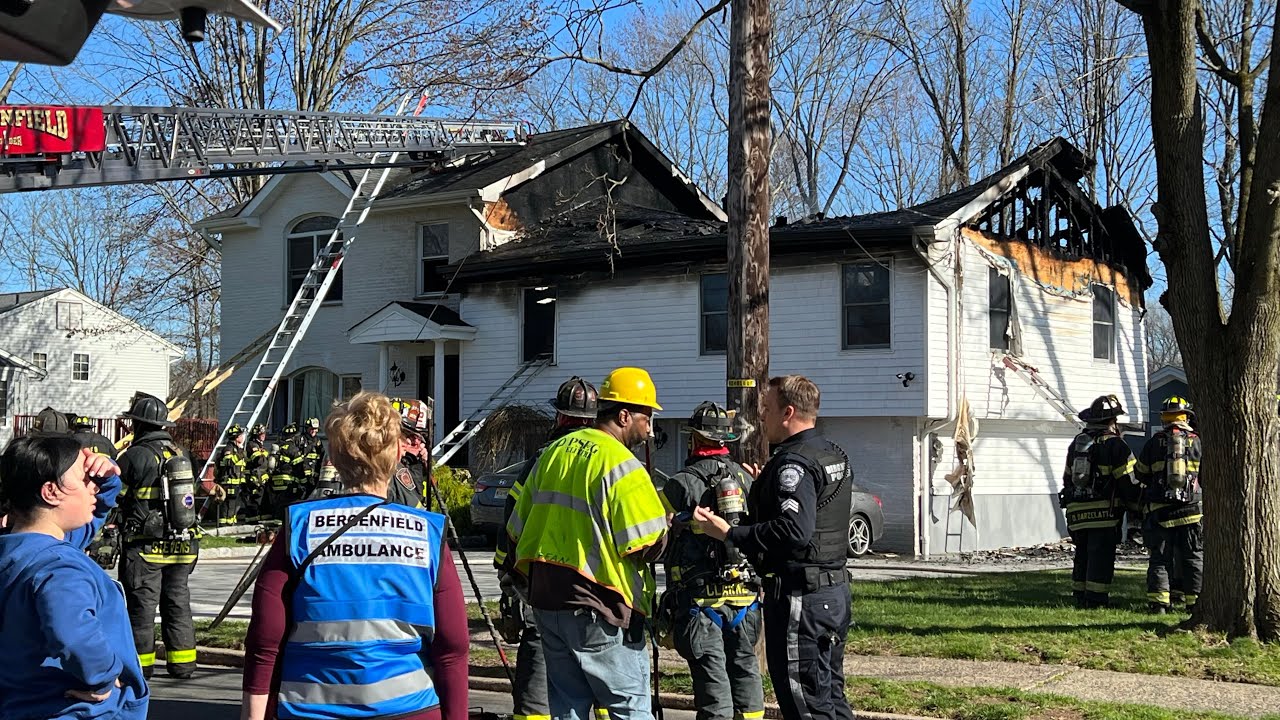 Bergenfield,NJ Structure Fire 4/12/22