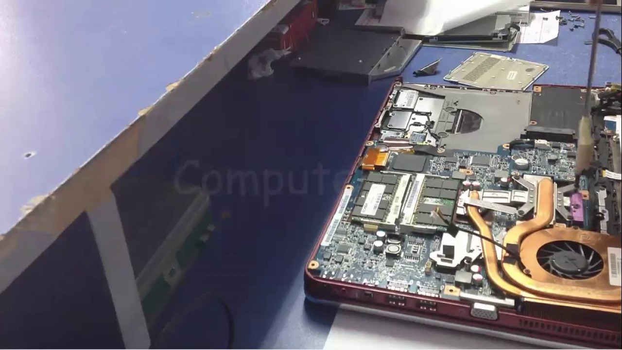 Sony VAIO VGN CS Series CPU Fan Repair