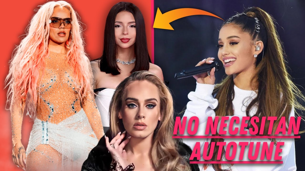 Estas CANTANTES no necesitan del Autotune