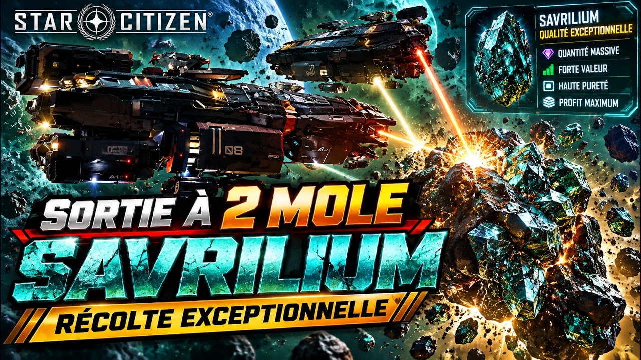 2 MOLE, une r&eacute;colte de SAVRILIUM compl&egrave;tement folle ! Live 4.10