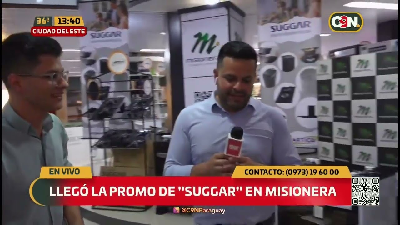 Llegó la promo de “Suggar” en Misionera S.A.