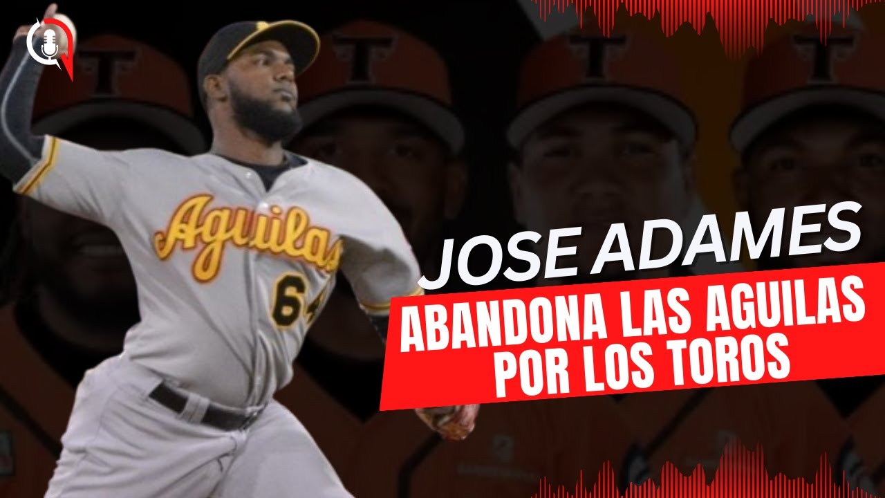 SE CALIENTA LIDOM: ENTREVISTA A JOSE ADAMES ´´EL HURACAN´´ QUE ABANDONA LAS AGUILAS POR LOS TOROS