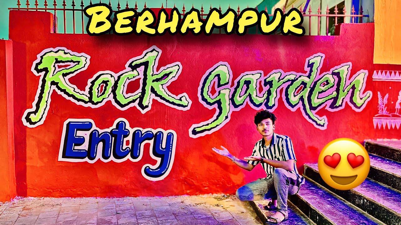 Rock Garden Berhampur 😍