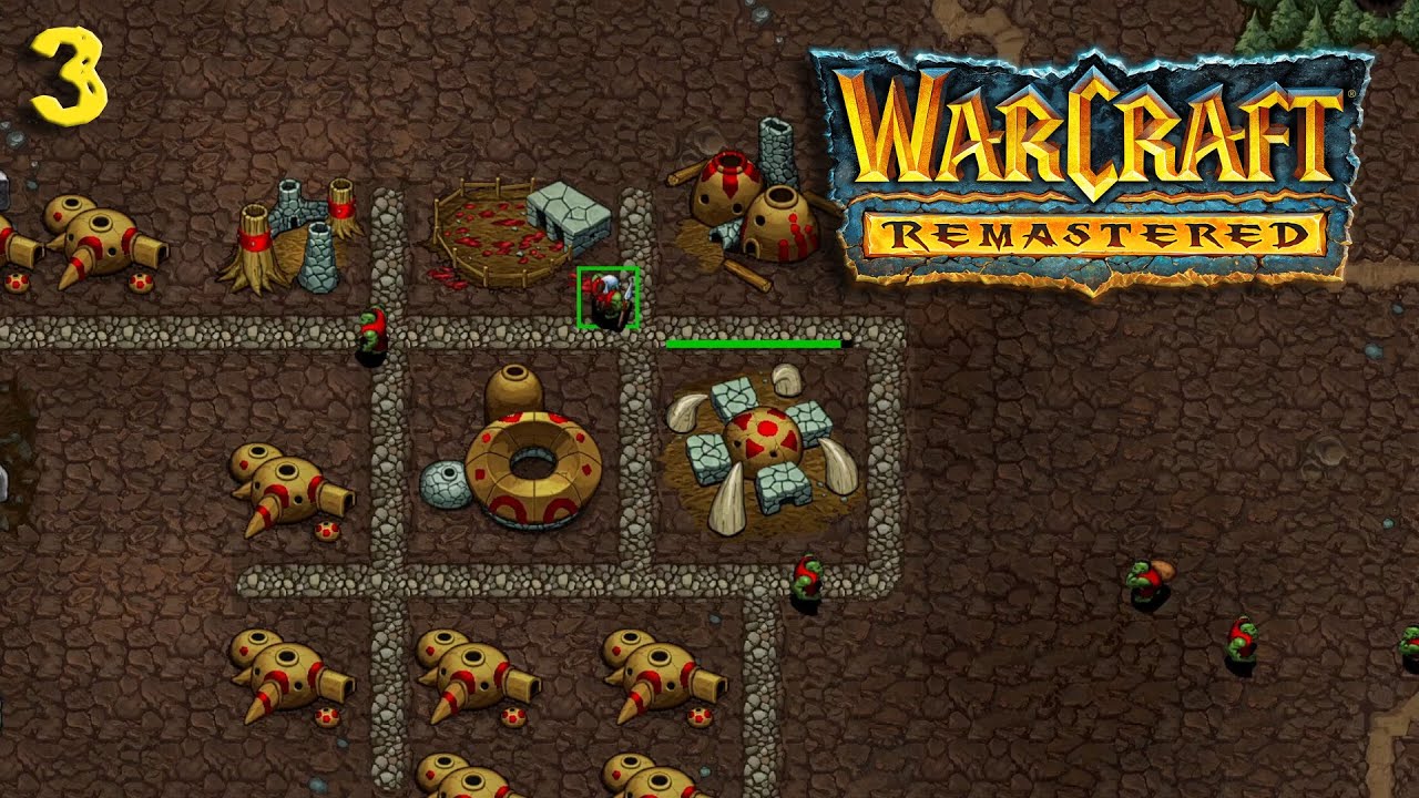 WarCraft Remastered - Orcs 03 Grand Hamlet - RETROGAMING