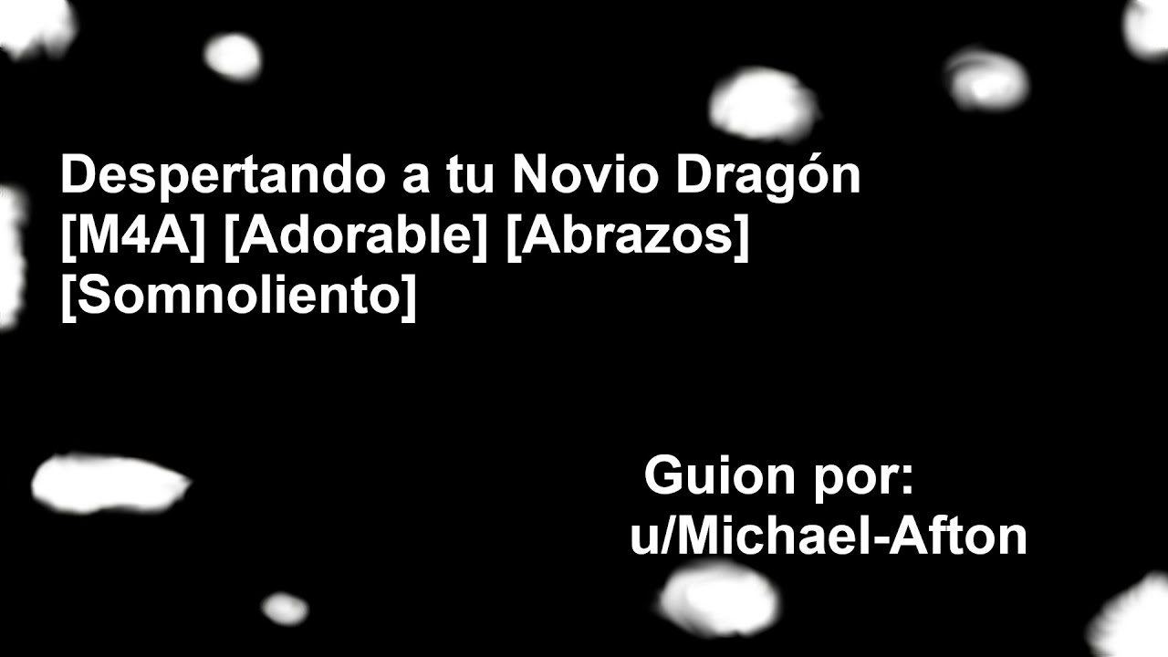 Despertando a tu Novio Dragón [M4A] [Adorable] [Abrazos] [Somnoliento]