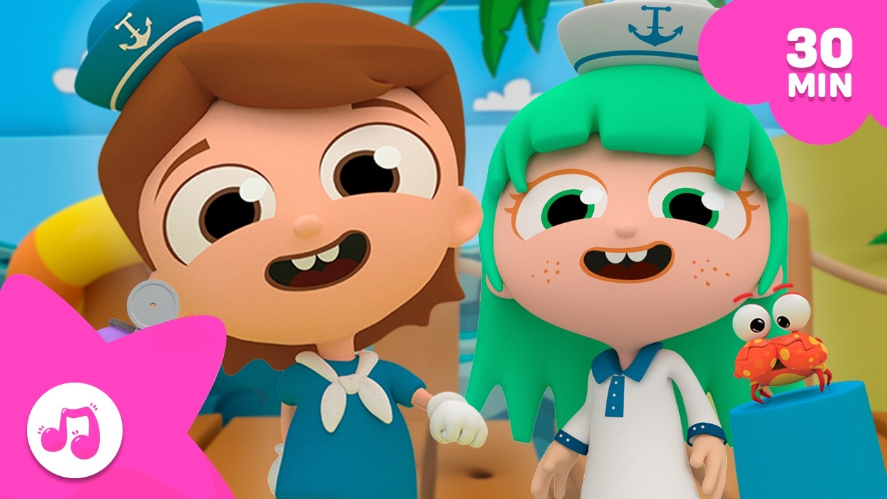 Marineros VS Piratas ⚓ Canciones Infantiles [30 min] | Paco el Marinero