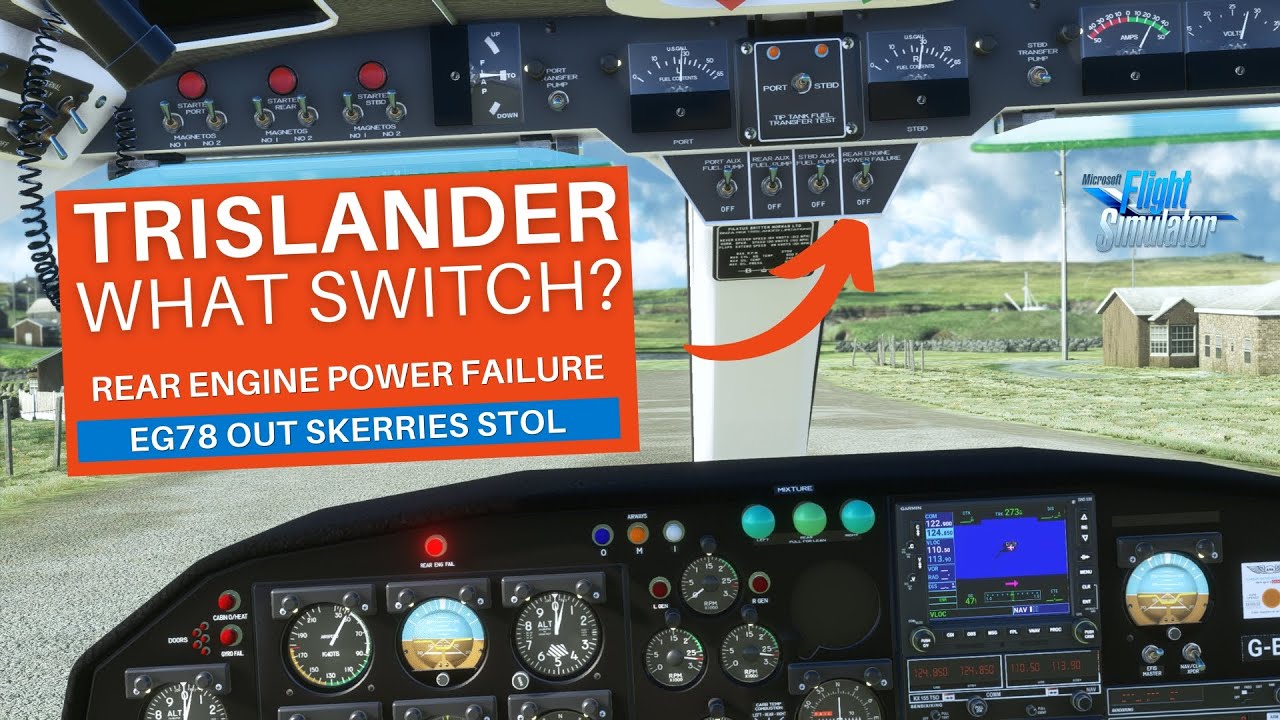 Rear Engine Power Failure! Trislander by BlackBox Sim (MSFS)