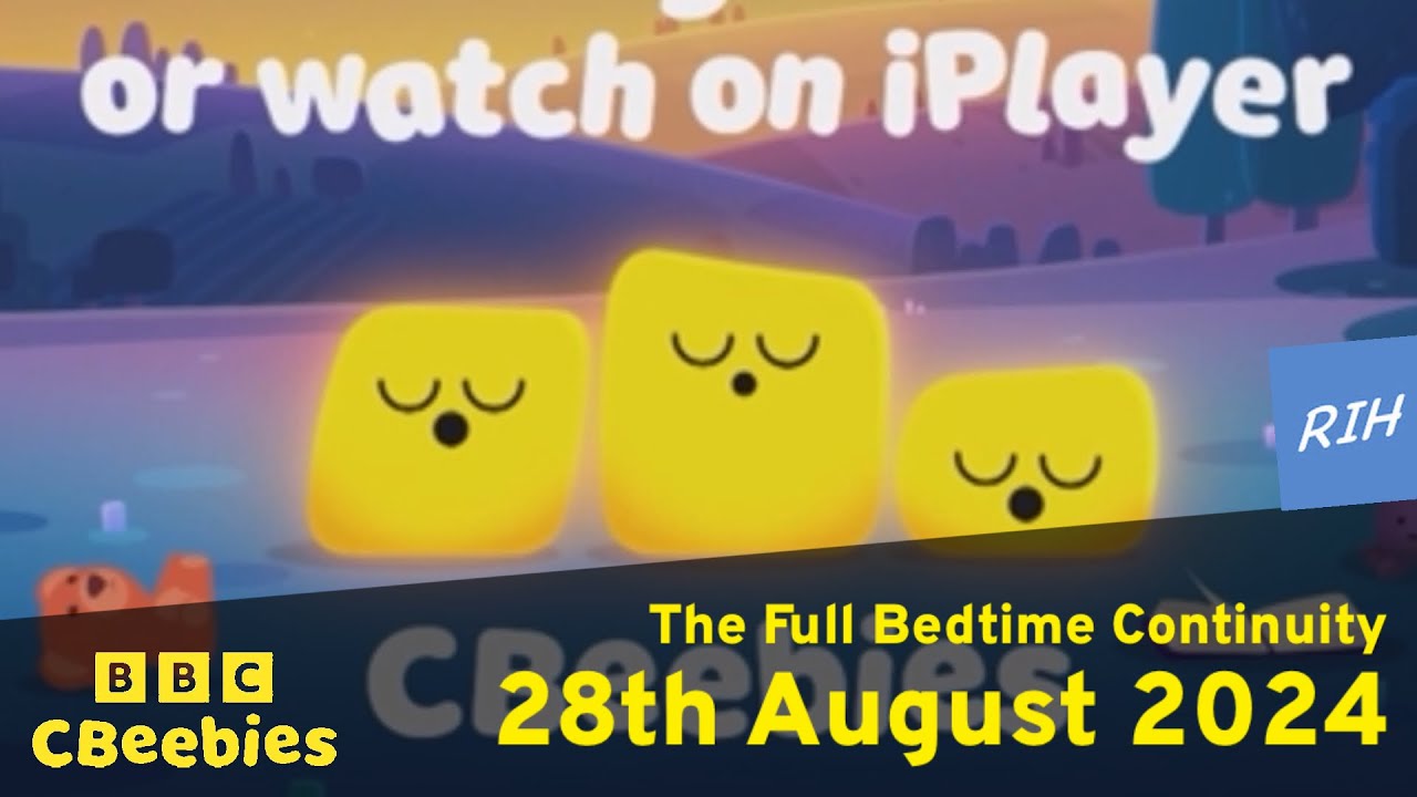 CBeebies Full Bedtime Continuity (28th August 2024)