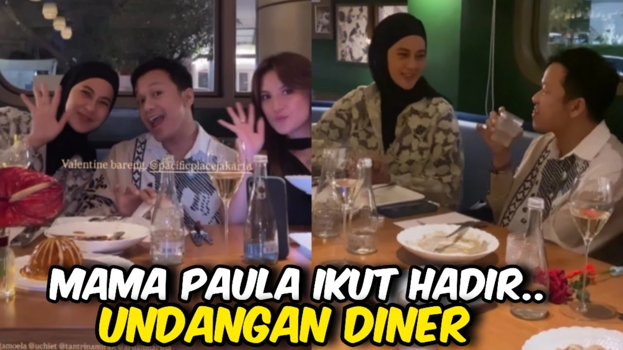 MAKAN MALAM BARENG TEMAN ‼️MAMA PAULA HADIRI UNDANGAN DINER DI RESTORAN @galerikiano 