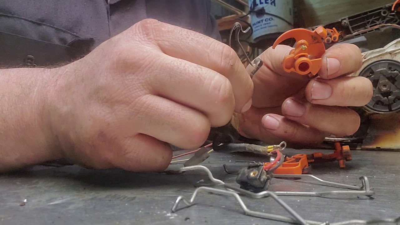 Rebuilding a Stihl 201tc handle