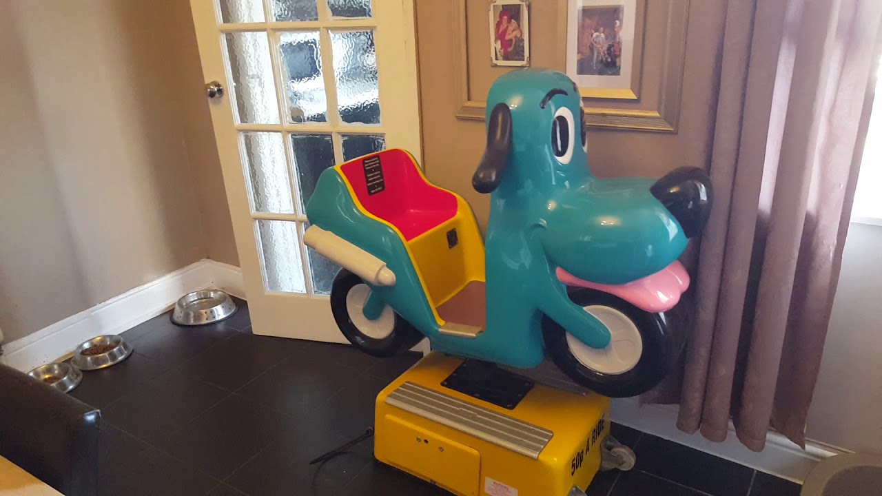 RG MITCHELL puppy scooter (mk1) coin operated kids ride fairground arcade machine by TAJ