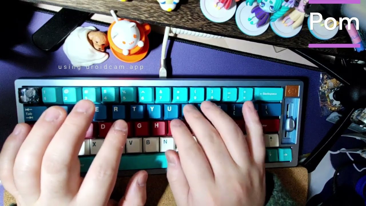 夜の打鍵記録#29｜Fox65 × HMX VALERIAN LIGHT TACTILE × GMK TA90