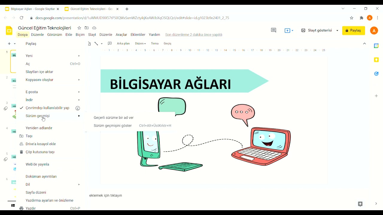 Google Slaytlar Nasıl Kullanılır