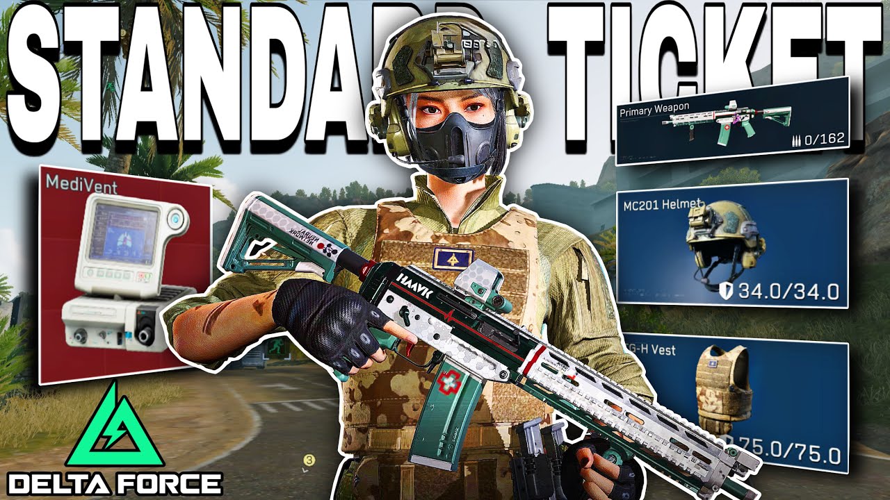How i turned Standard Gear ticket in to millions Solo |  Delta Force Mobile