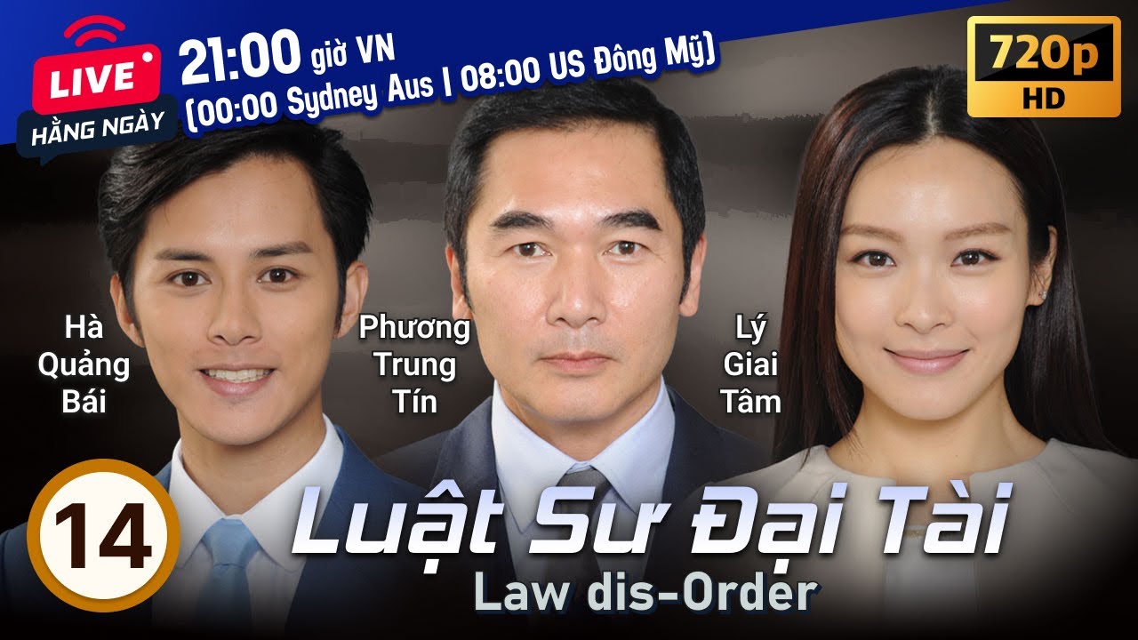 TVB Luật Sư Đại Tài tập 14/28 | tiếng Việt | Phương Trung Tín, Liêu Khải Trí | TVB 2016