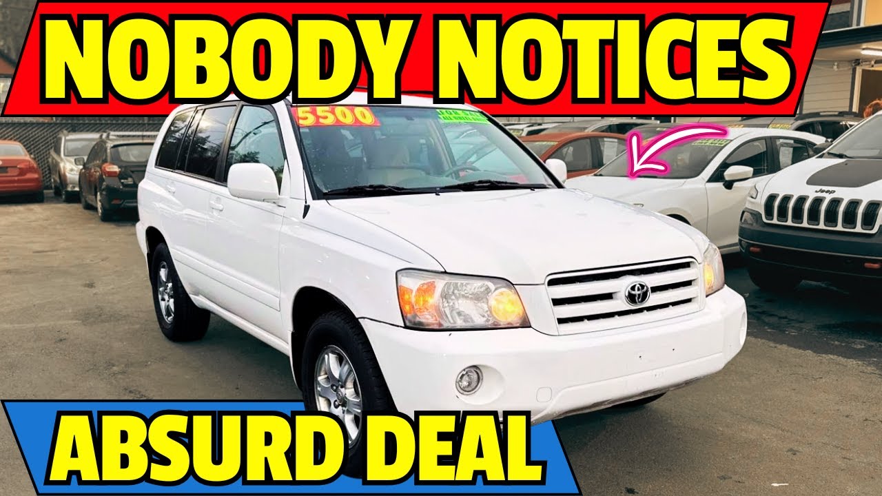 5 Cheapest Cars EVERYONE IS MISSING (They Are Goldmines Under 10.000)