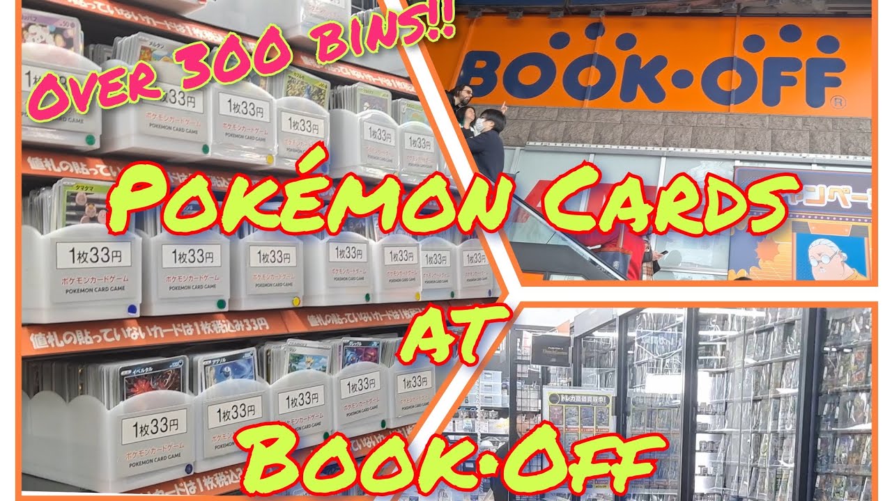 Pokémon Cards Tokyo: Start at BookOff (Ikebukuro) #japanpokemoncards #tokyopokemon