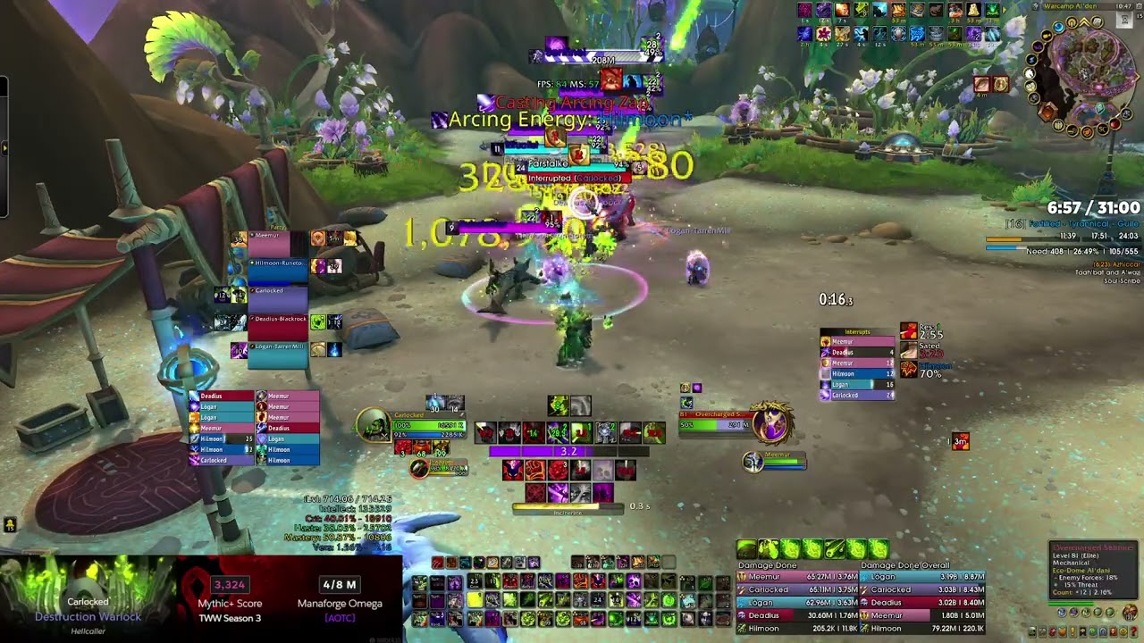 Eco Dome Al'dani +16 | Destruction Warlock S3