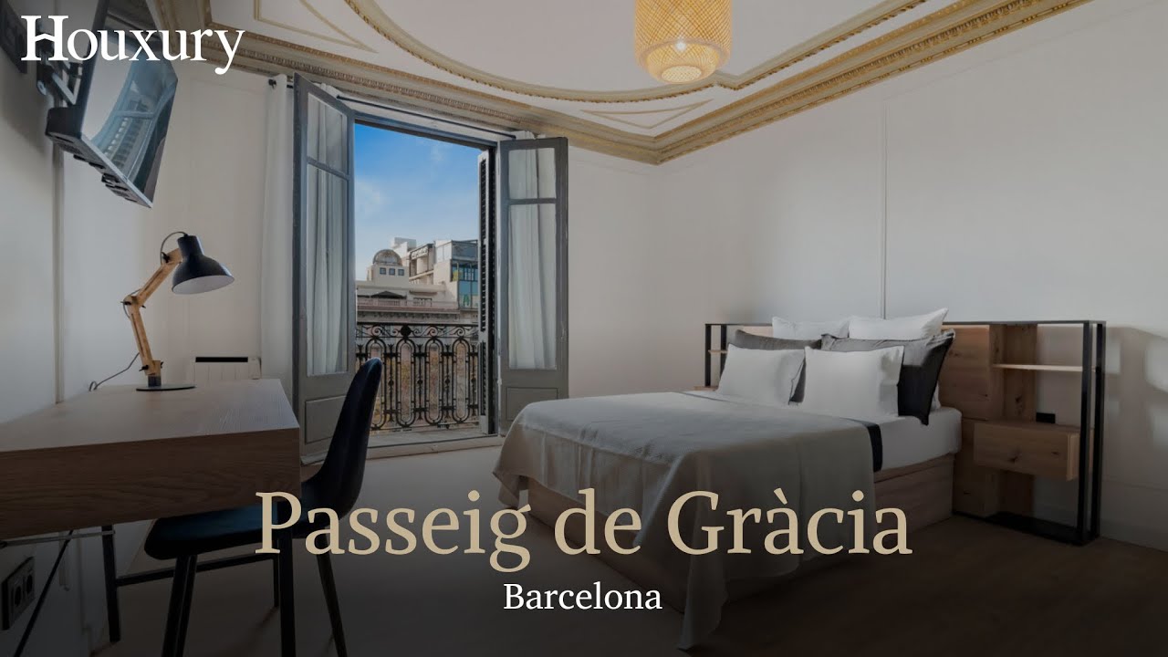 This is what it is like to live in one of the best areas of Barcelona: Paseo de Gracia