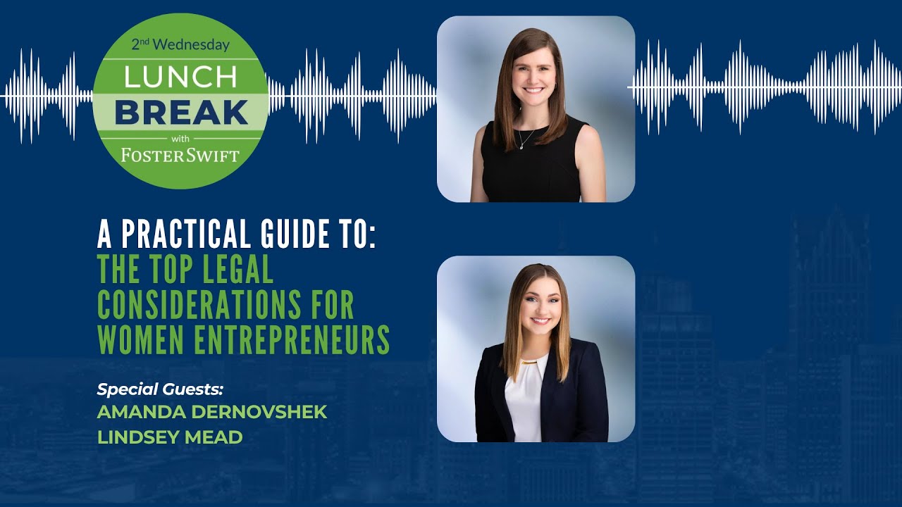 A Practical Guide to the Top Legal Considerations for Women Entrepreneurs