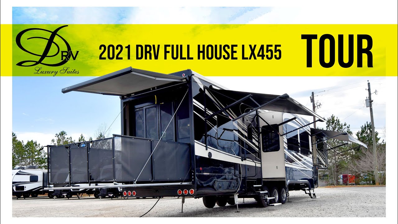 2021 DRV Full House LX455 Full Time Luxury Toy Hauler 5th Wheel at Southern RV of McDonough, GA