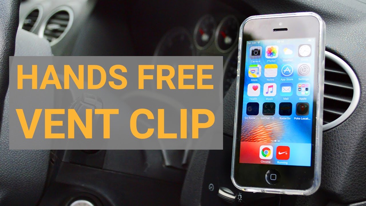 Magneto Vent - Hands Free Vent Clip for Mobile  DEMO