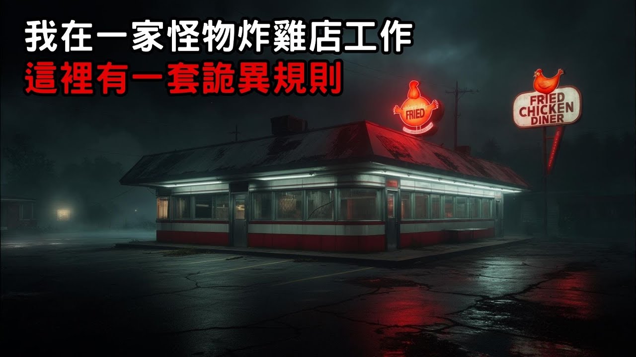 [ 守則怪談 ] 我在一家怪物炸雞店工作 這裡有一套詭異規則｜恐怖故事｜歐美怪談｜睡前故事｜不安的米洛