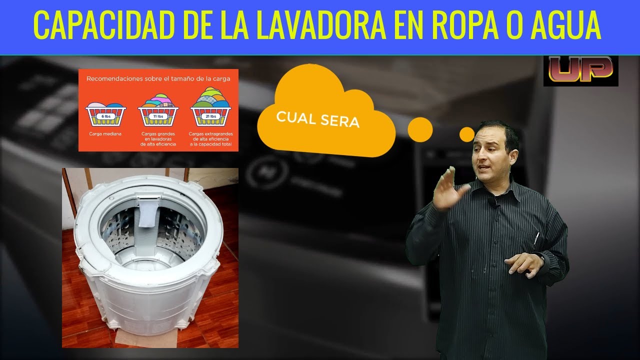 lavadoras digitales cuanta ropa realmente lavan dependiendo su capacidad???