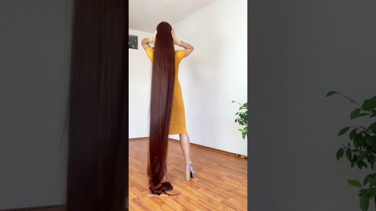 Bun drop challenge 😍 #haare #haircare #hairgoal #naturalhair #instahair #cabelosdivos